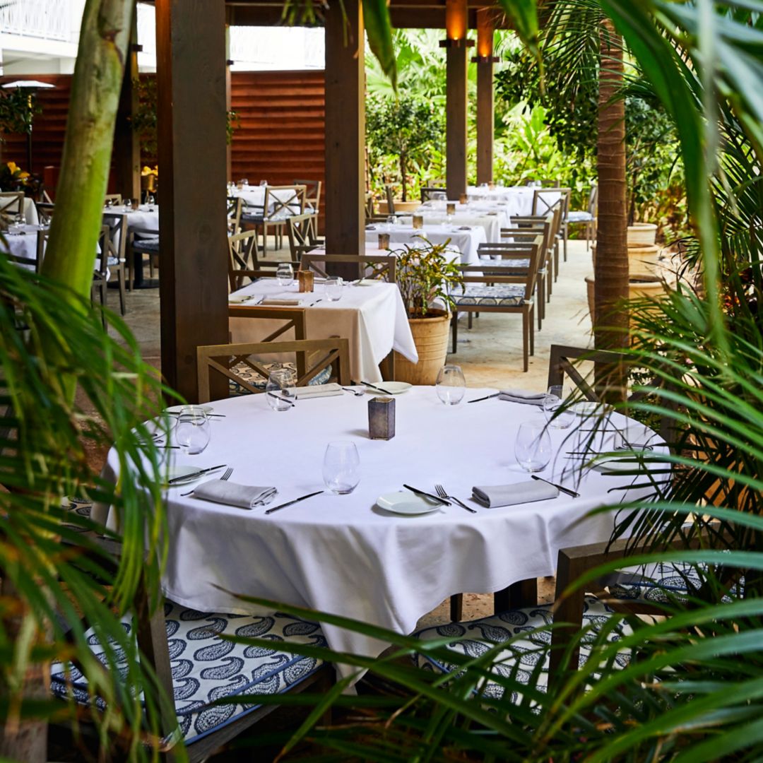 Cafe Boulud outdoor terrace